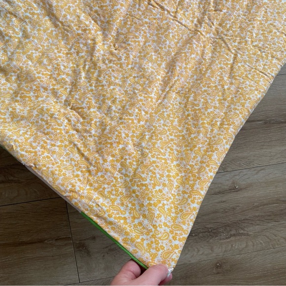 Vintage quilt small patchwork throw blanket quilt car blanket vintage handmade - Picture 5 of 7